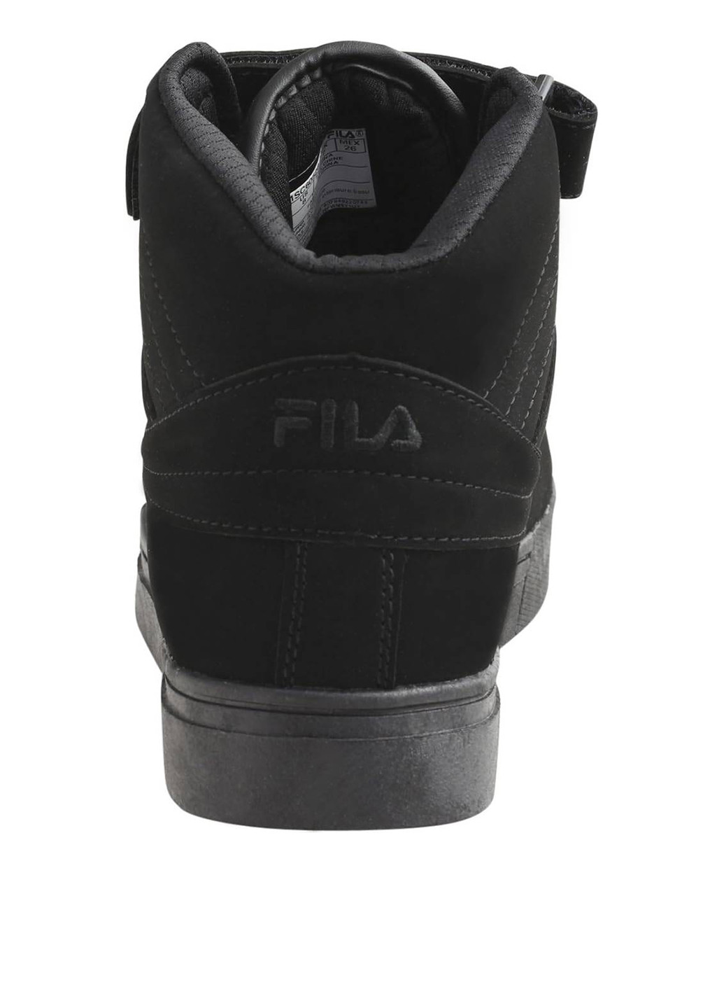 Черные осенние ботинки Fila