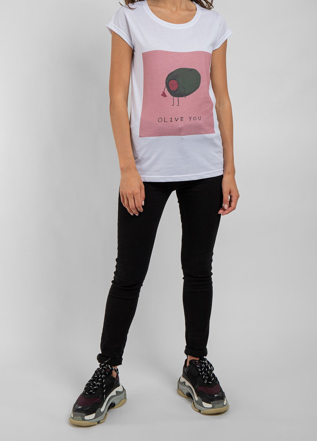 Белая футболка с принтом Ko Samui - (250382450)