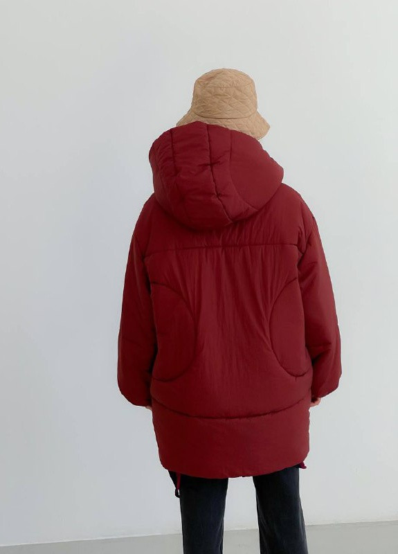 Коричневий зимній Пуховик аляска ZF inspire