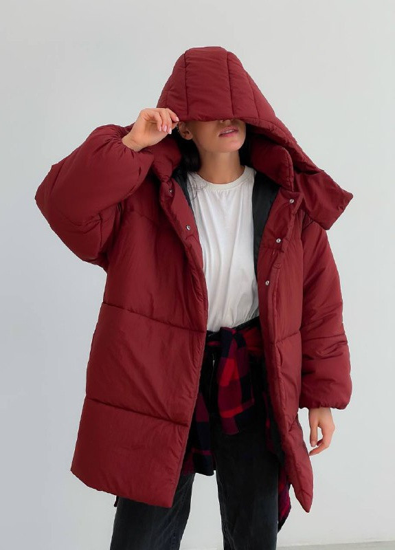 Коричневий зимній Пуховик аляска ZF inspire