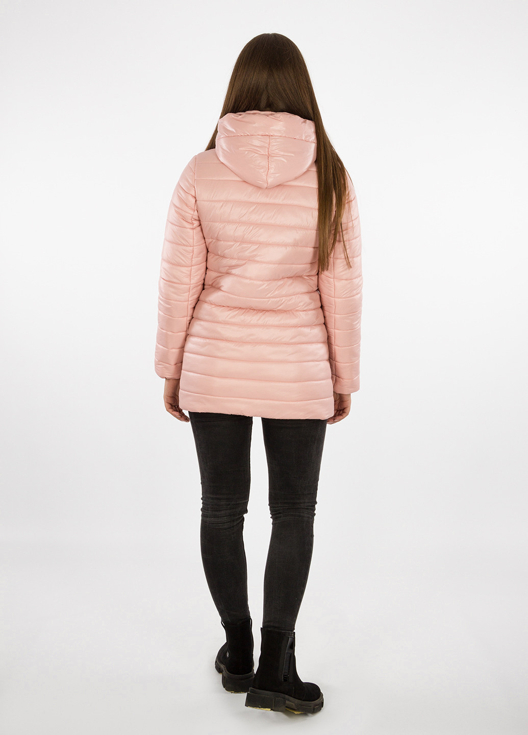 Розовая зимняя куртка-пуховик Westland