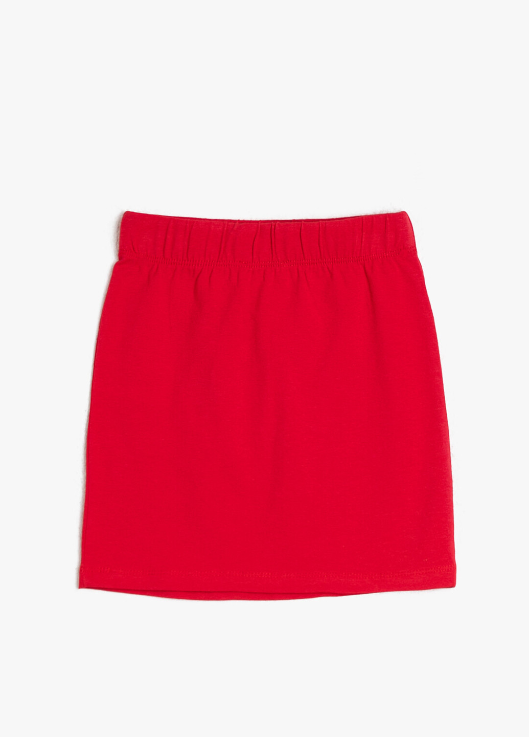 Красная юбка KOTON а-силуэта (трапеция)