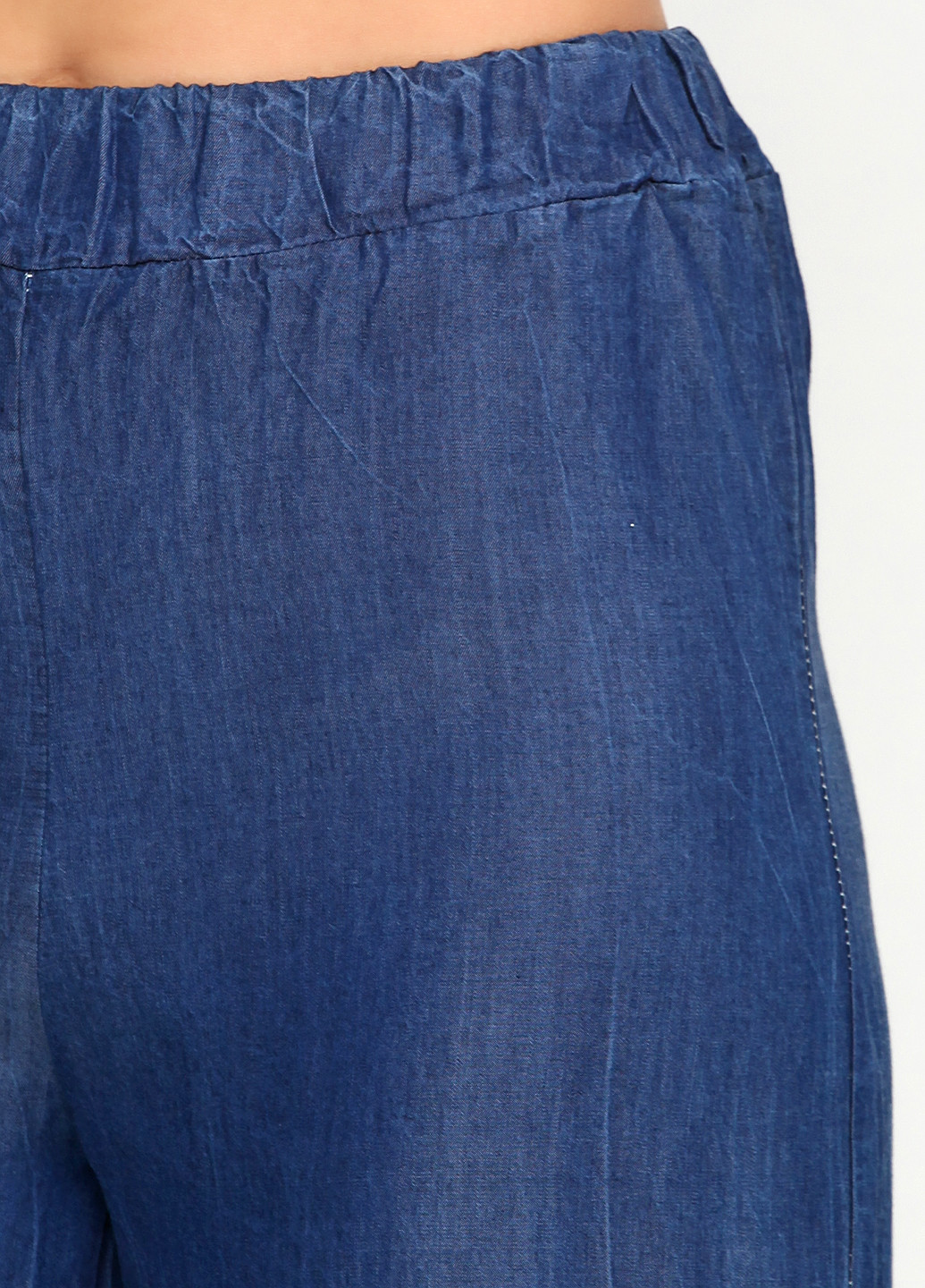 Синие кэжуал демисезонные брюки YI Studio