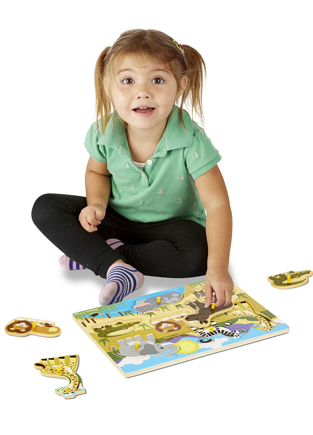 Пазл Сафари (7 эл.) Melissa & Doug (251317577)