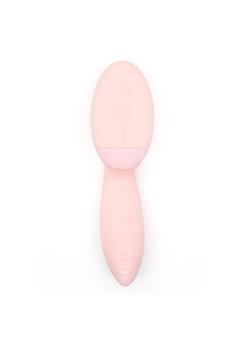 Вакуумний вібратор Tina Mini Light Pink, вагінально-кліторальний KisToy (254785257)