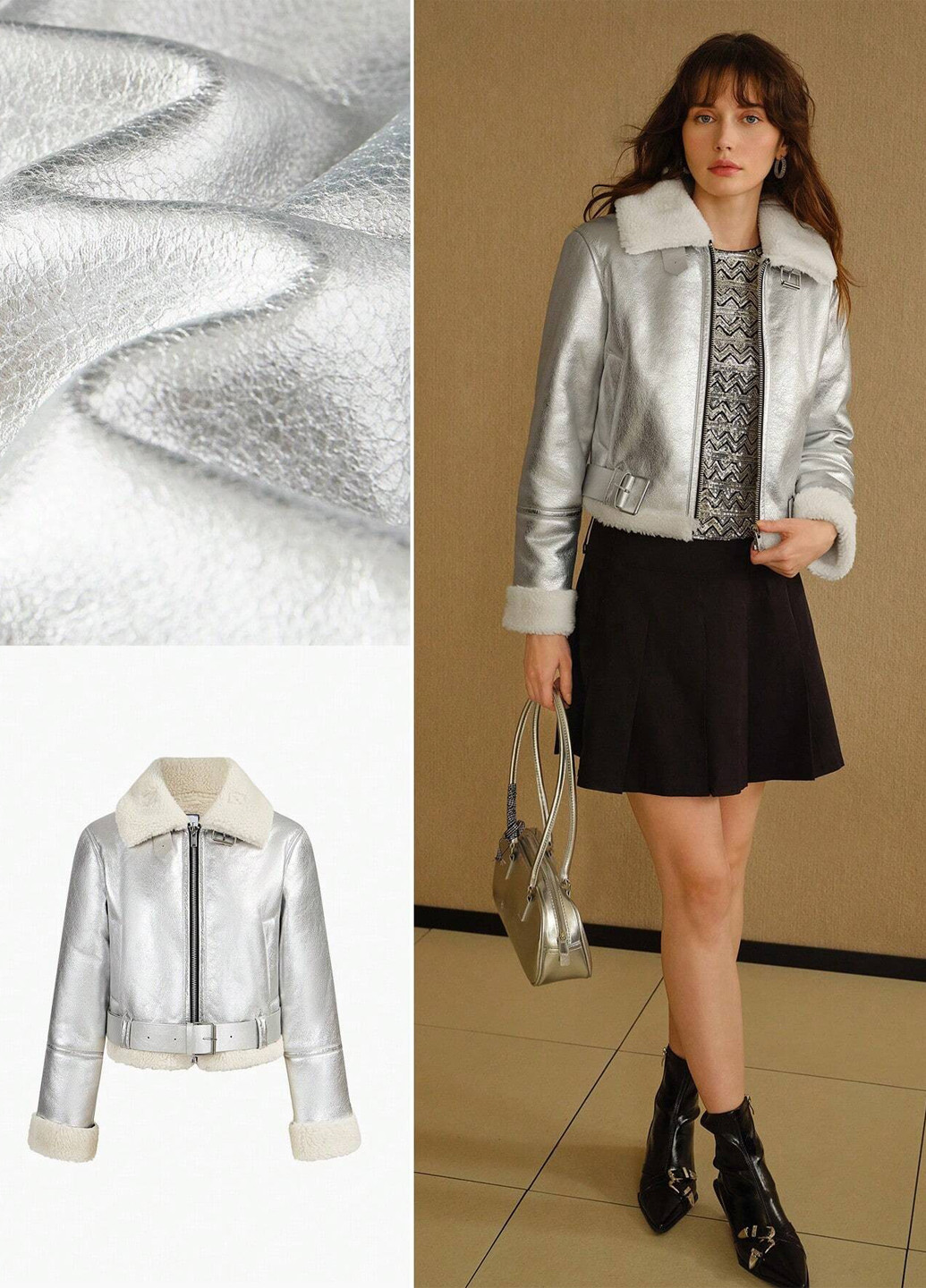 Дубленка SHEIN (343141867)