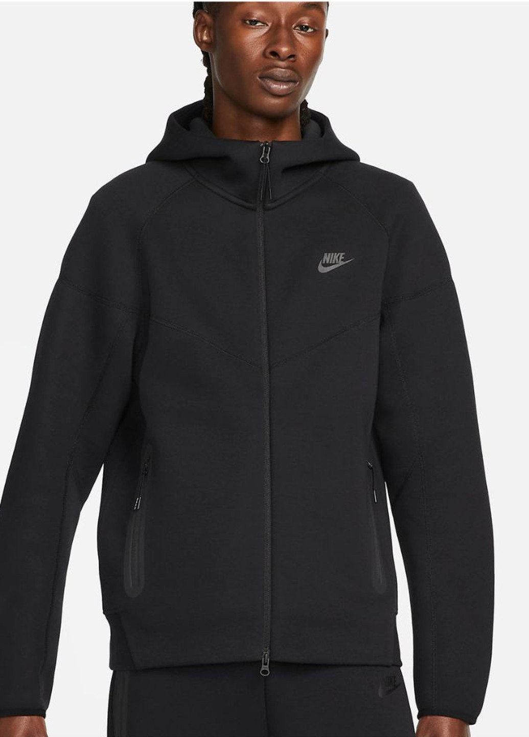Толстовка FB7921-010 Nike Sportswear Tech Fleece Windrunner Full-Zip Hoodie (311948001)