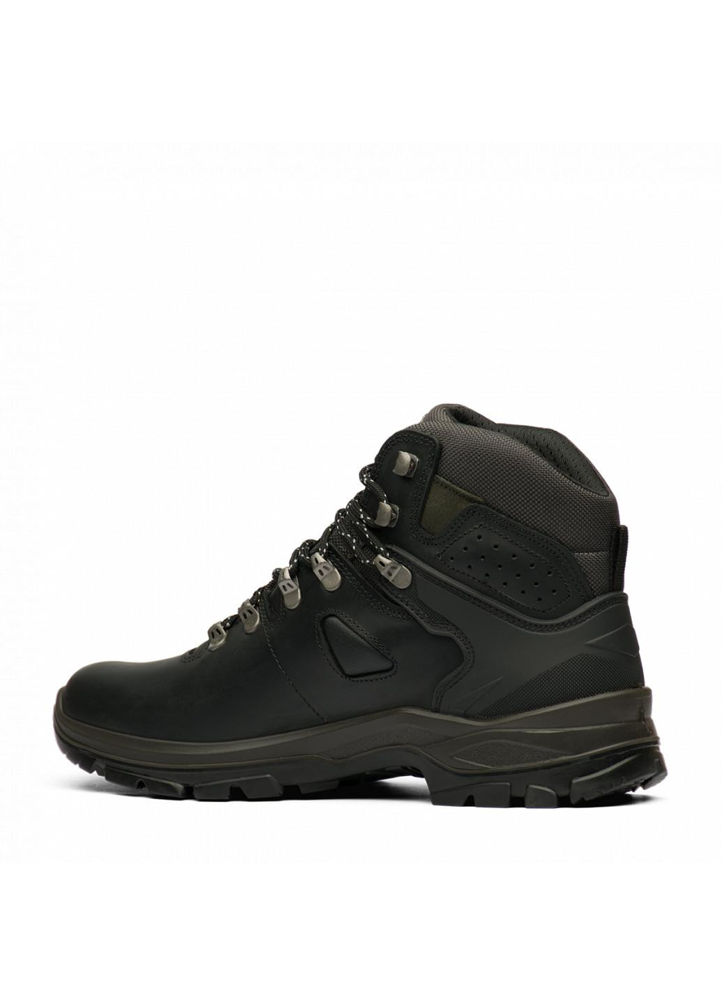 Черные зимние кожаные ботинки 14515-d1 Grisport