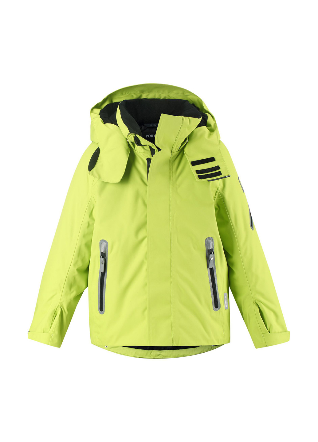 Салатовая зимняя куртка лыжная Reima Reimatec Regor