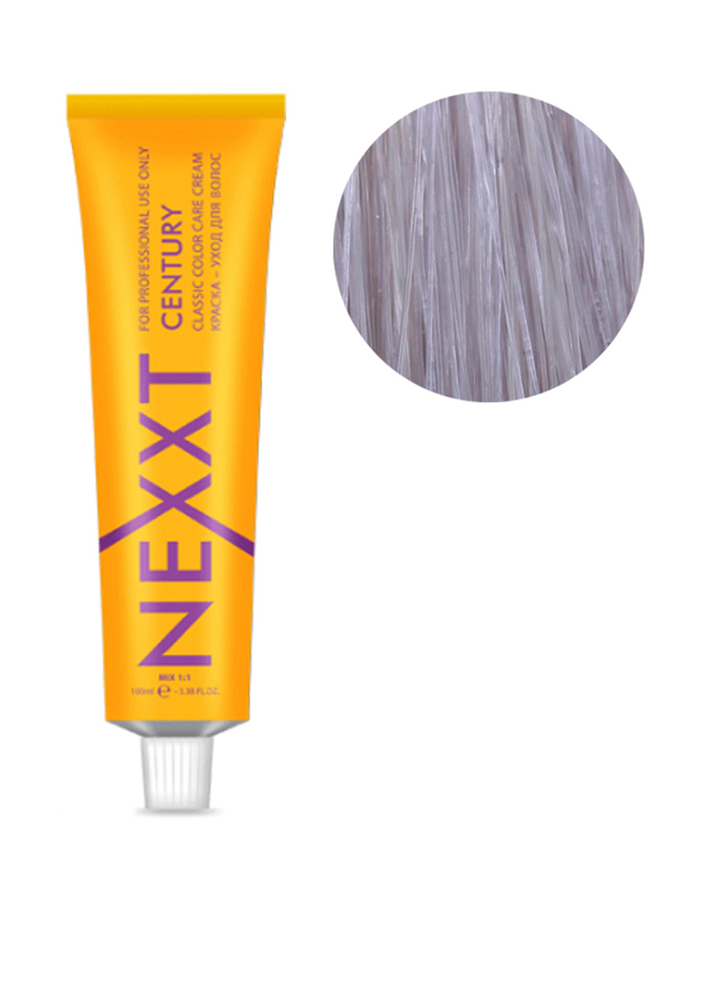 Крем-фарба для волосся №11.01 (супер блондин попелястий), 100 мл NEXXT Professional (117634636)