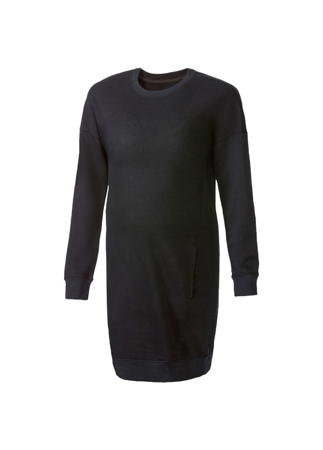 Чорна спортивна, кежуал плаття для вагітних сукня-світшот Esmara однотонна