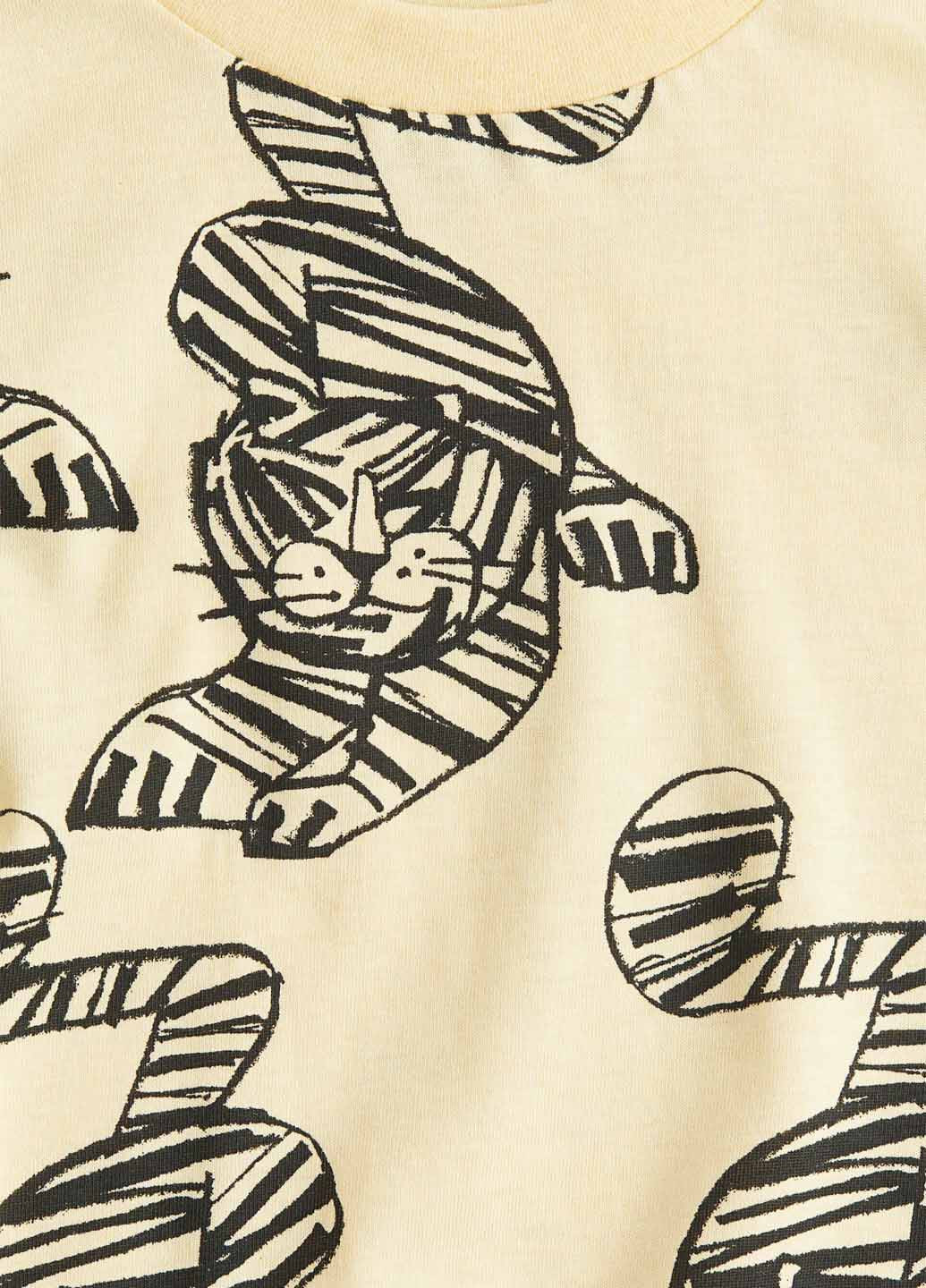 Світло-бежева літня футболка H&M