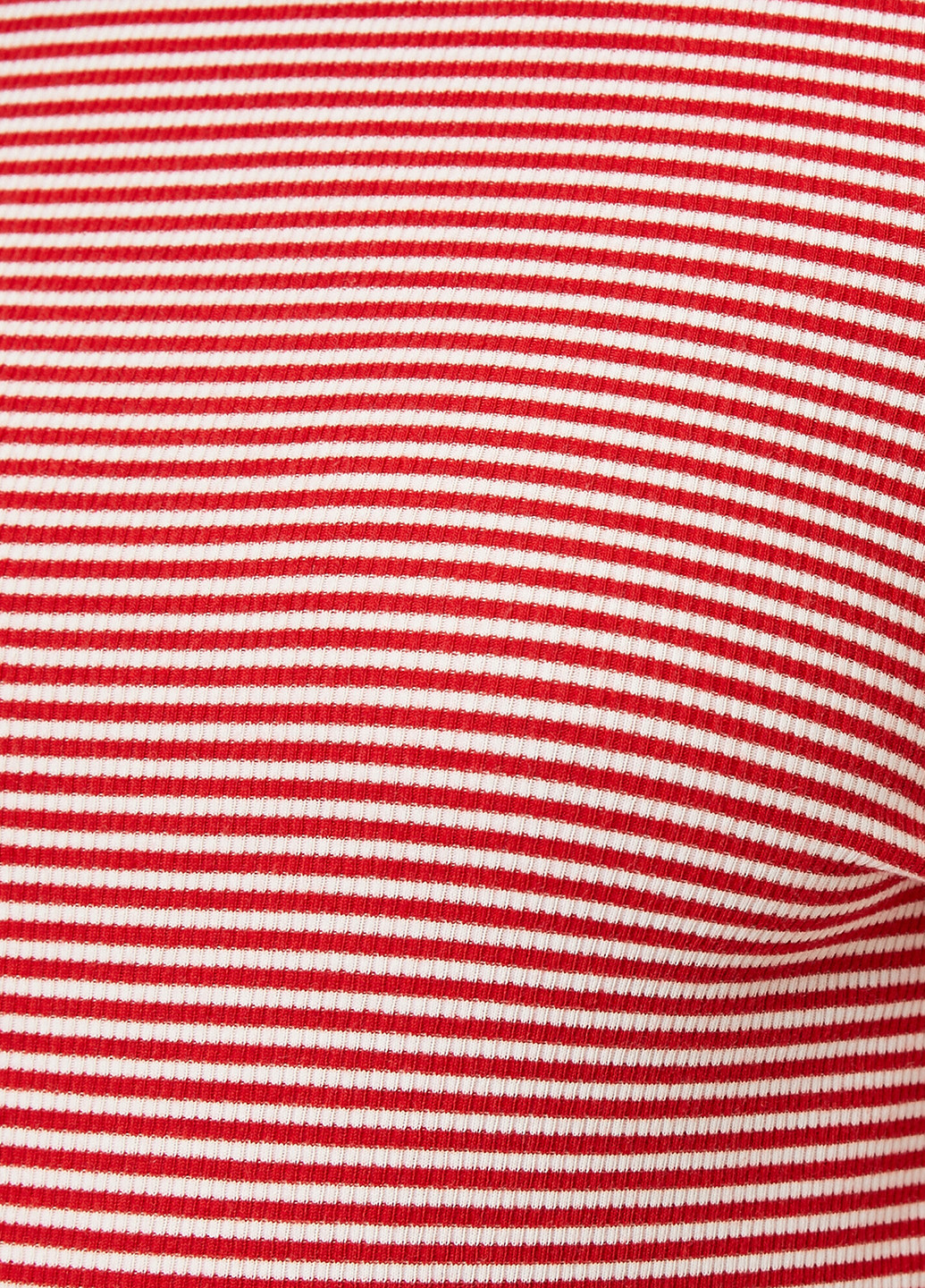 Красное кэжуал платье футляр KOTON в полоску