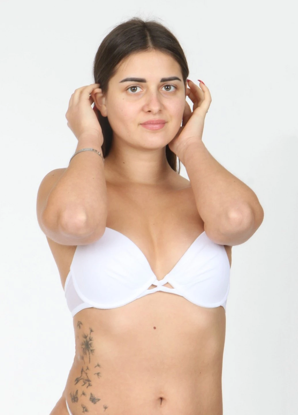 Белый бюстгальтер Lingerie
