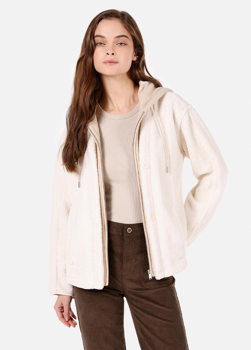 Айвори демисезонная куртка Colin's