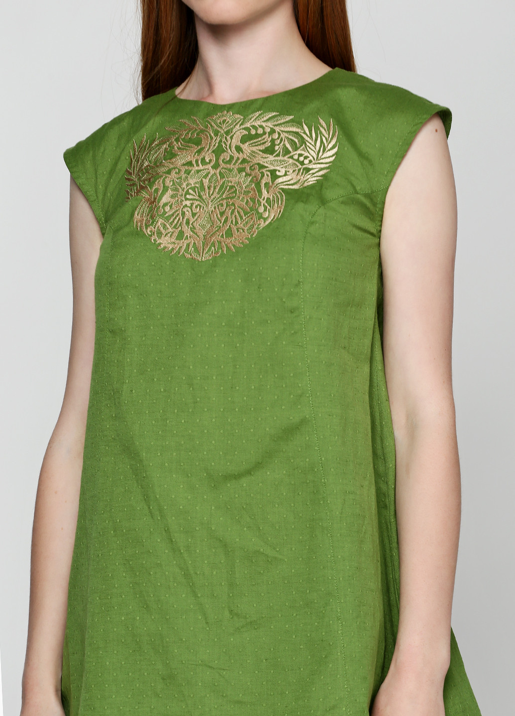 Зелена кежуал сукня Edelvika однотонна