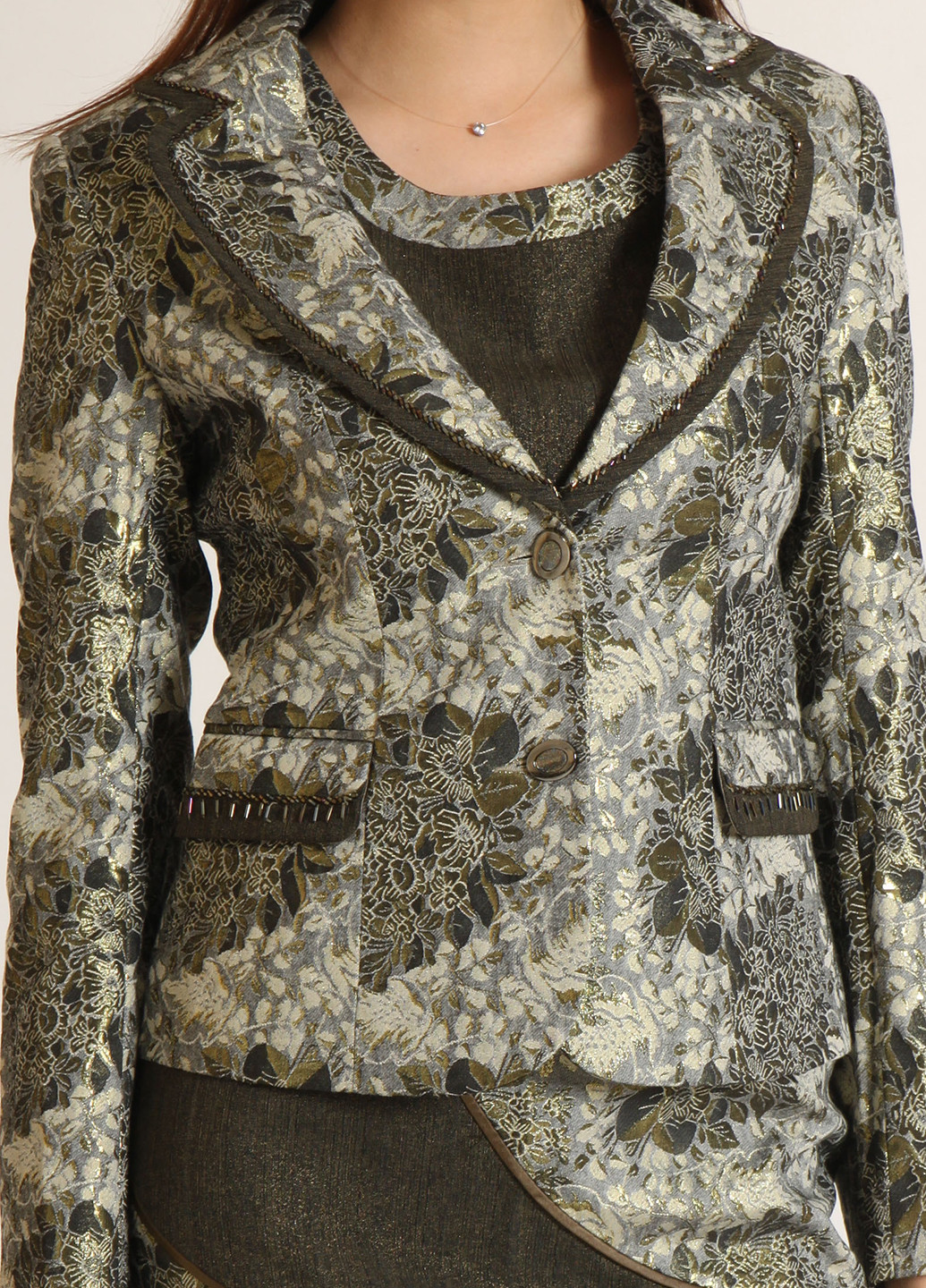 Костюм (блуза, жакет, спідниця) Huanna Lirens (143826507)