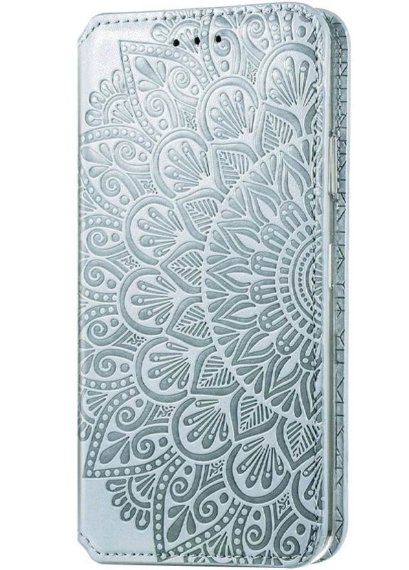Кожаный чехол книжка Mandala (PU) для Xiaomi Mi 10T / Mi 10T Pro Серый (is_00000041398_4) Getman (237834802)