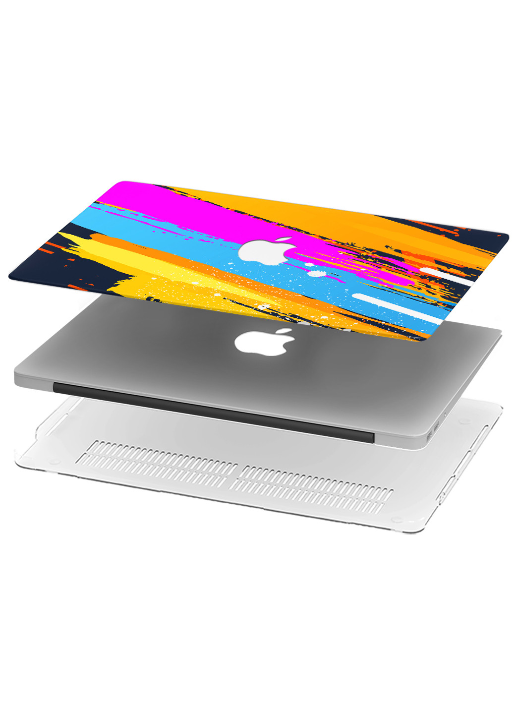 Чехол пластиковый для Apple MacBook Pro Retina 13 A1502 / А1425 Абстракция (Stripes Abstraction) (6352-2735) MobiPrint (219123943)