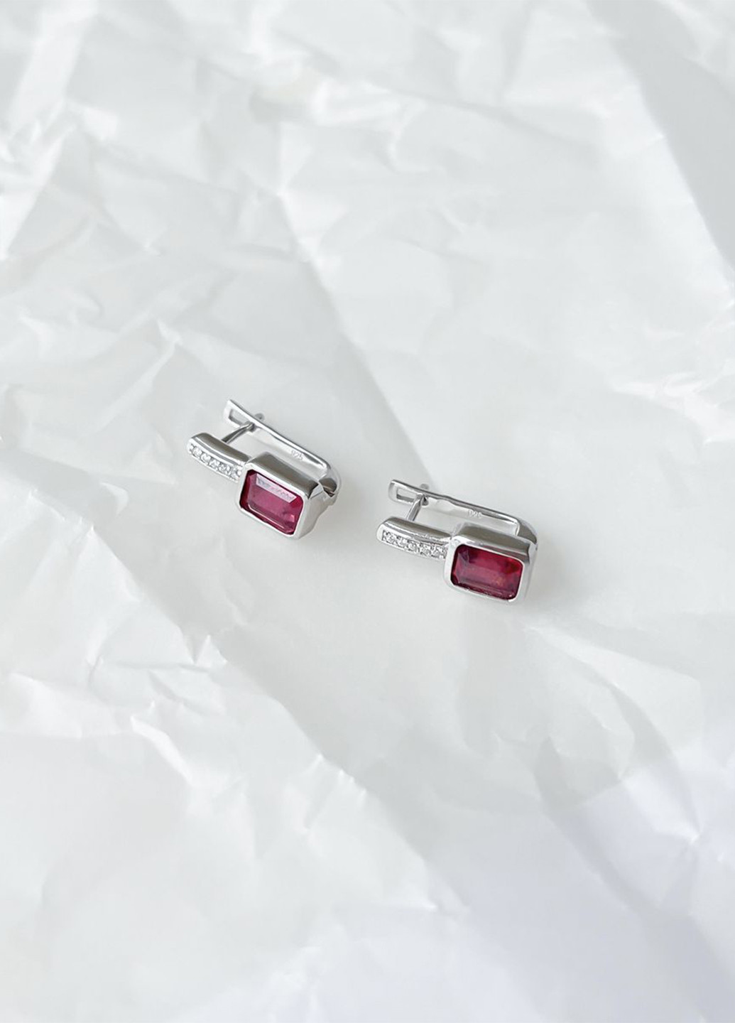 Сережки Silver Flame (276190782)