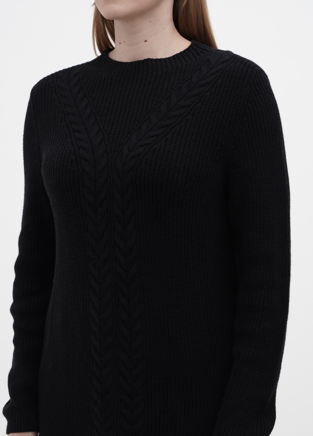 Чорний демісезонний светр Talbots