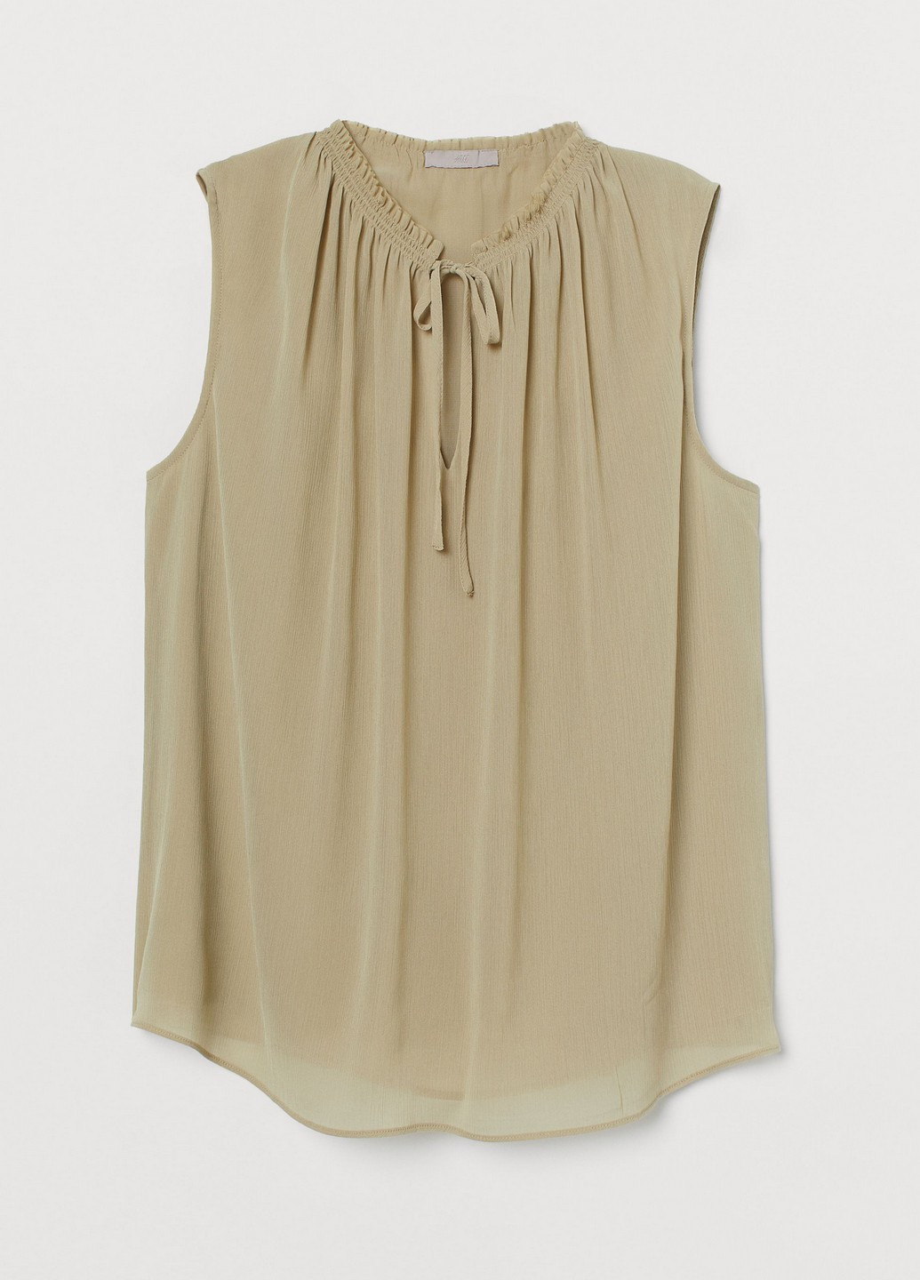 Оливковая демисезонная блуза H&M