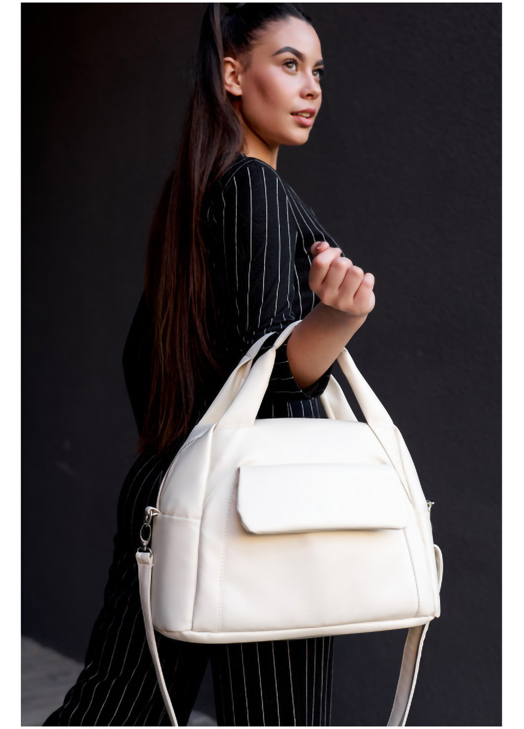 Жіноча спортивна сумка 37х25х16 см Sambag (253490757)