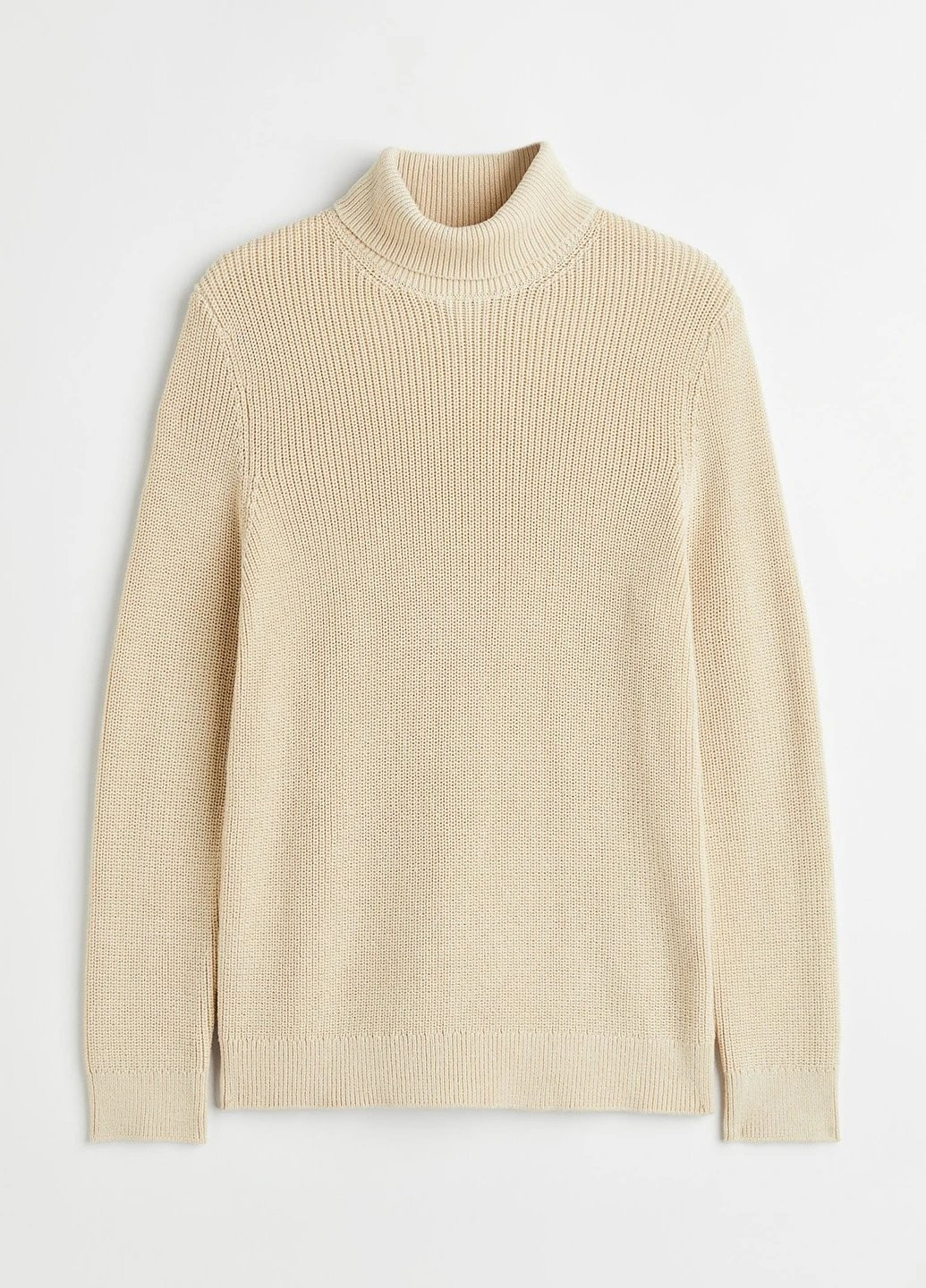 Світло-бежевий зимовий светр H&M