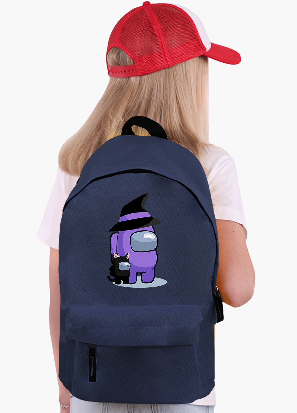 Детский рюкзак Амонг Ас Фиолетовый (Among Us Violet) (9263-2423) MobiPrint (217074303)