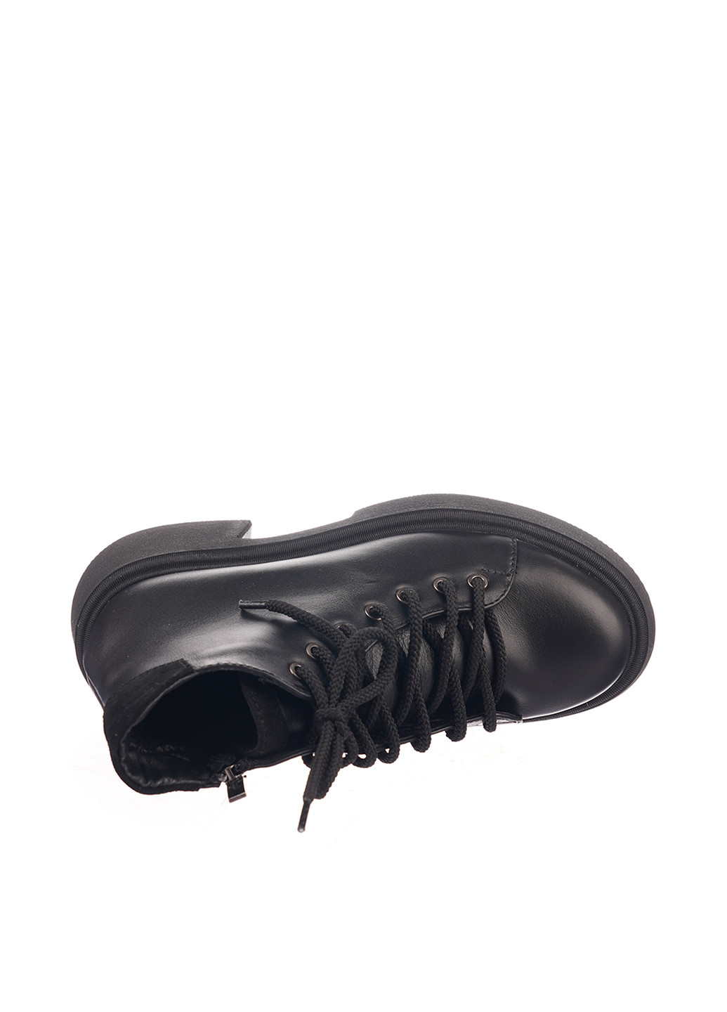 Осенние ботинки Bizoni со шнуровкой из натуральной замши