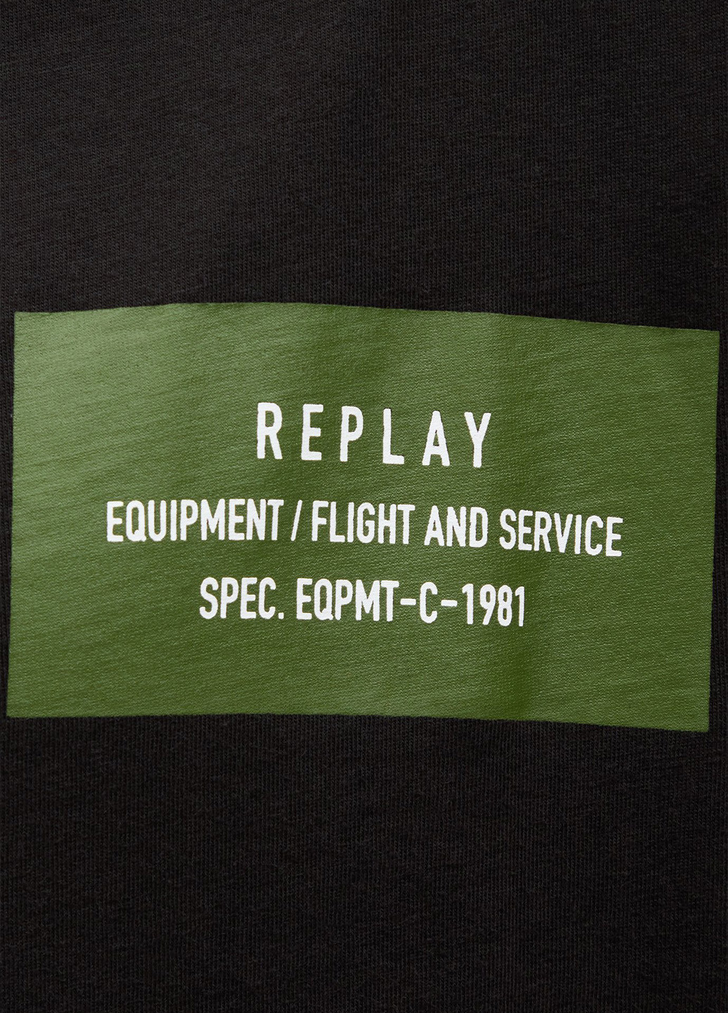 Чорна футболка Replay