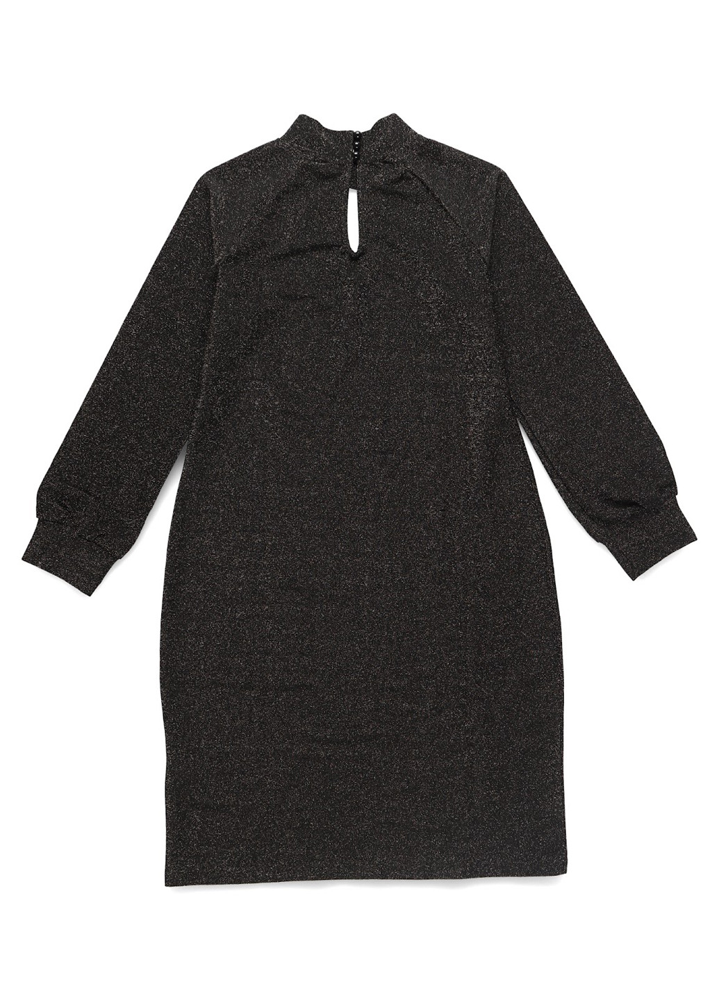 Черное кэжуал платье а-силуэт Dranella однотонное