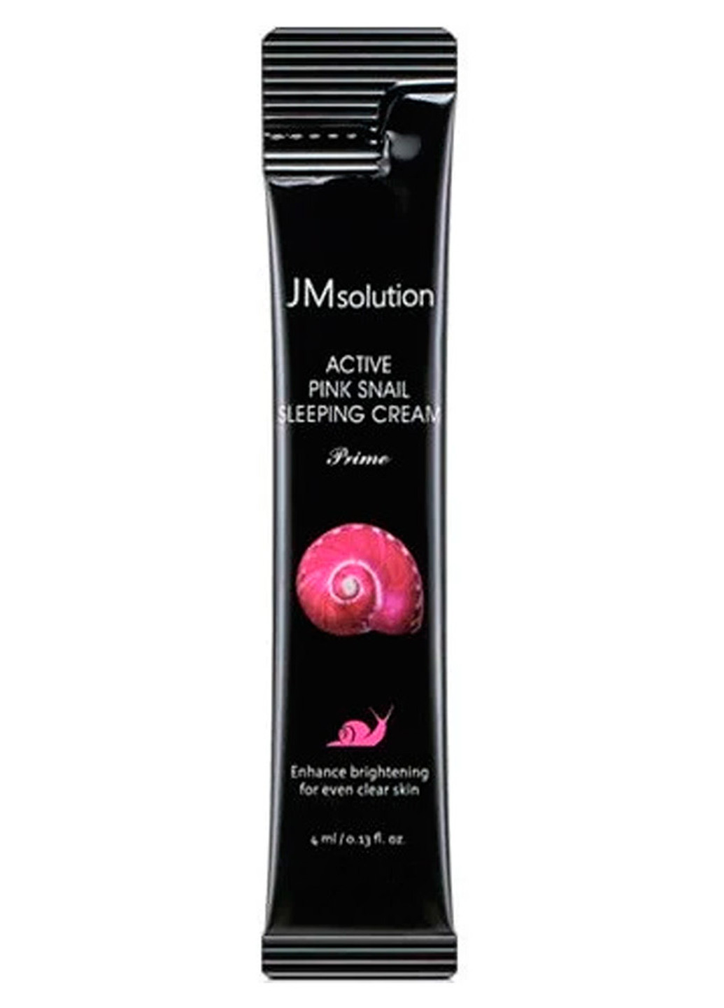 Нічний крем з муцином равлики і вітаміном В12 Active Pink Snail Sleeping Cream 4 мл JMsolution (202415792)