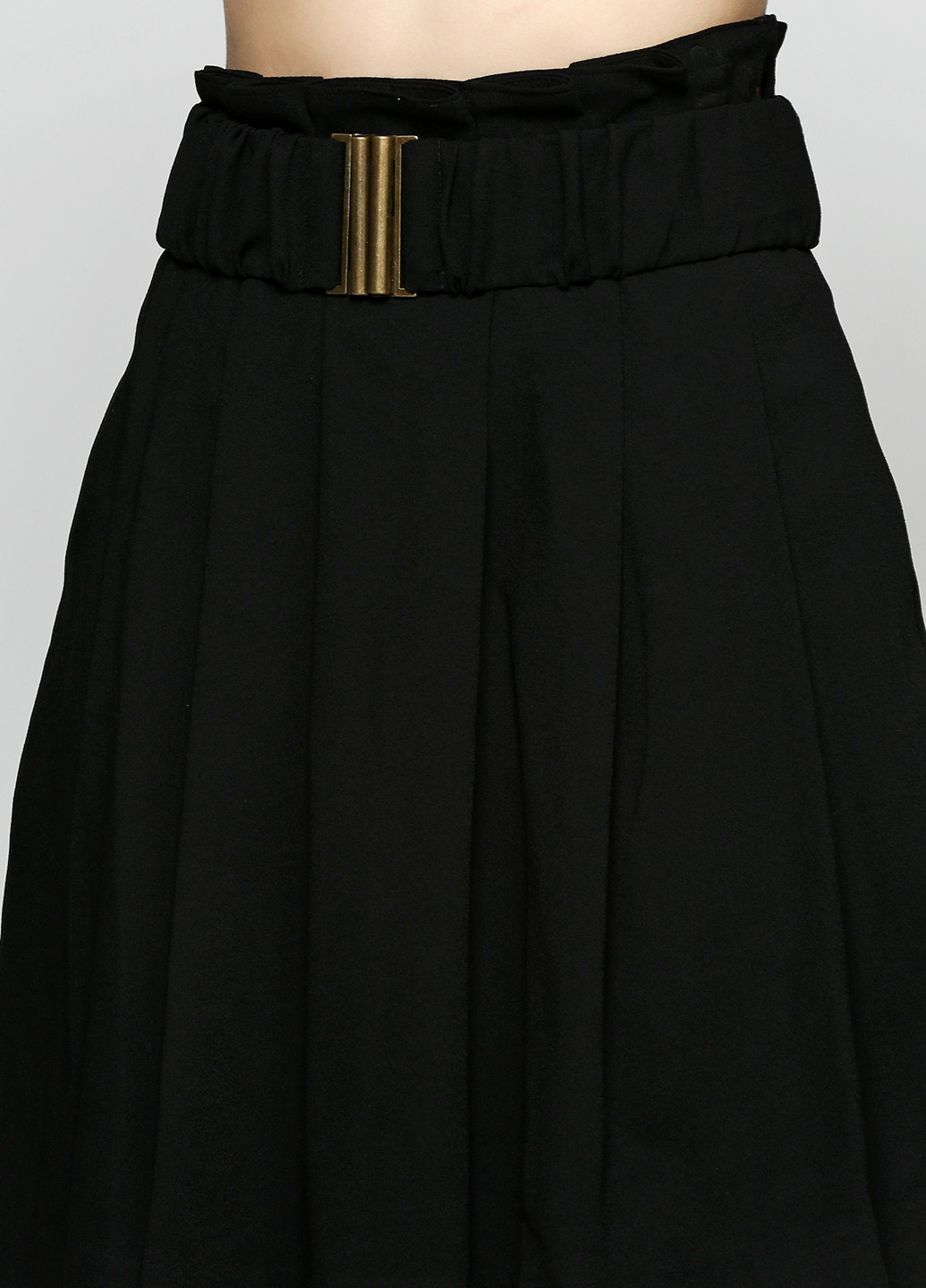 Черная кэжуал однотонная юбка Silvian Heach с высокой талией