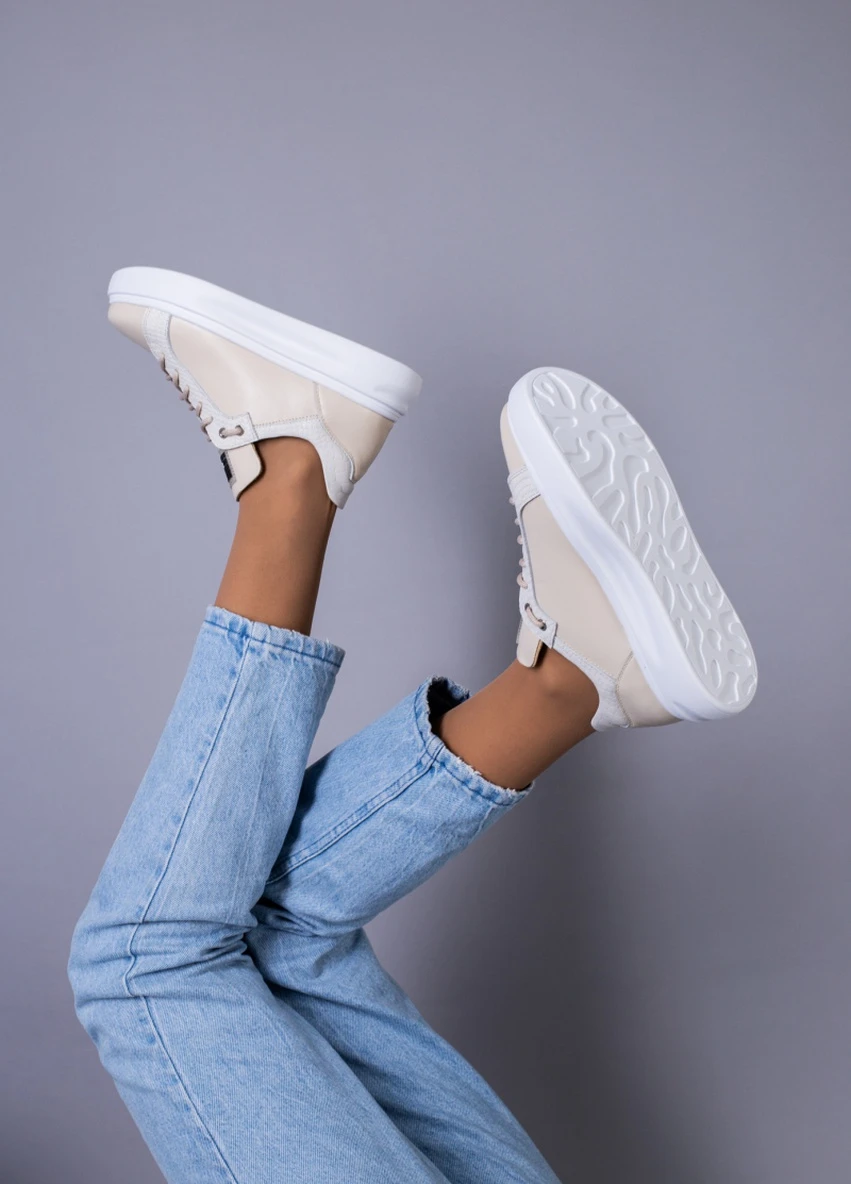 Бежеві кеди shoesband Brand
