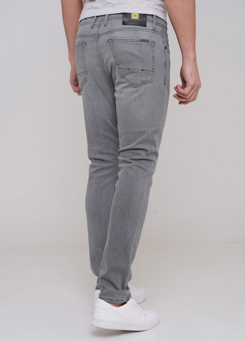 Серые демисезонные скинни джинсы Trend Collection