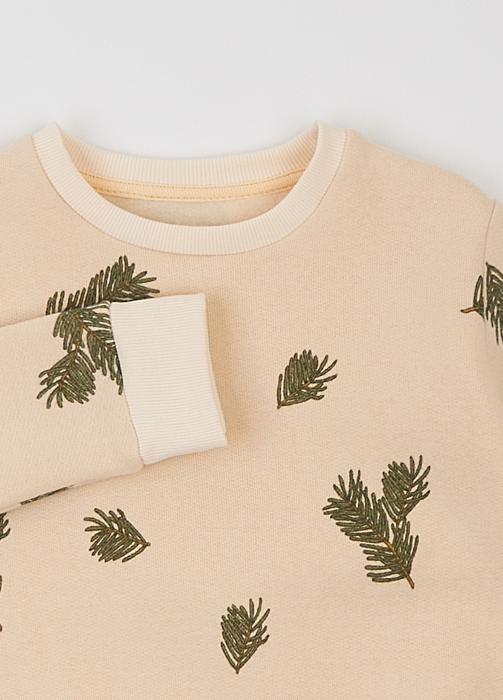 Бежевый свитшот ArDoMi рисунок без декора (307510759)