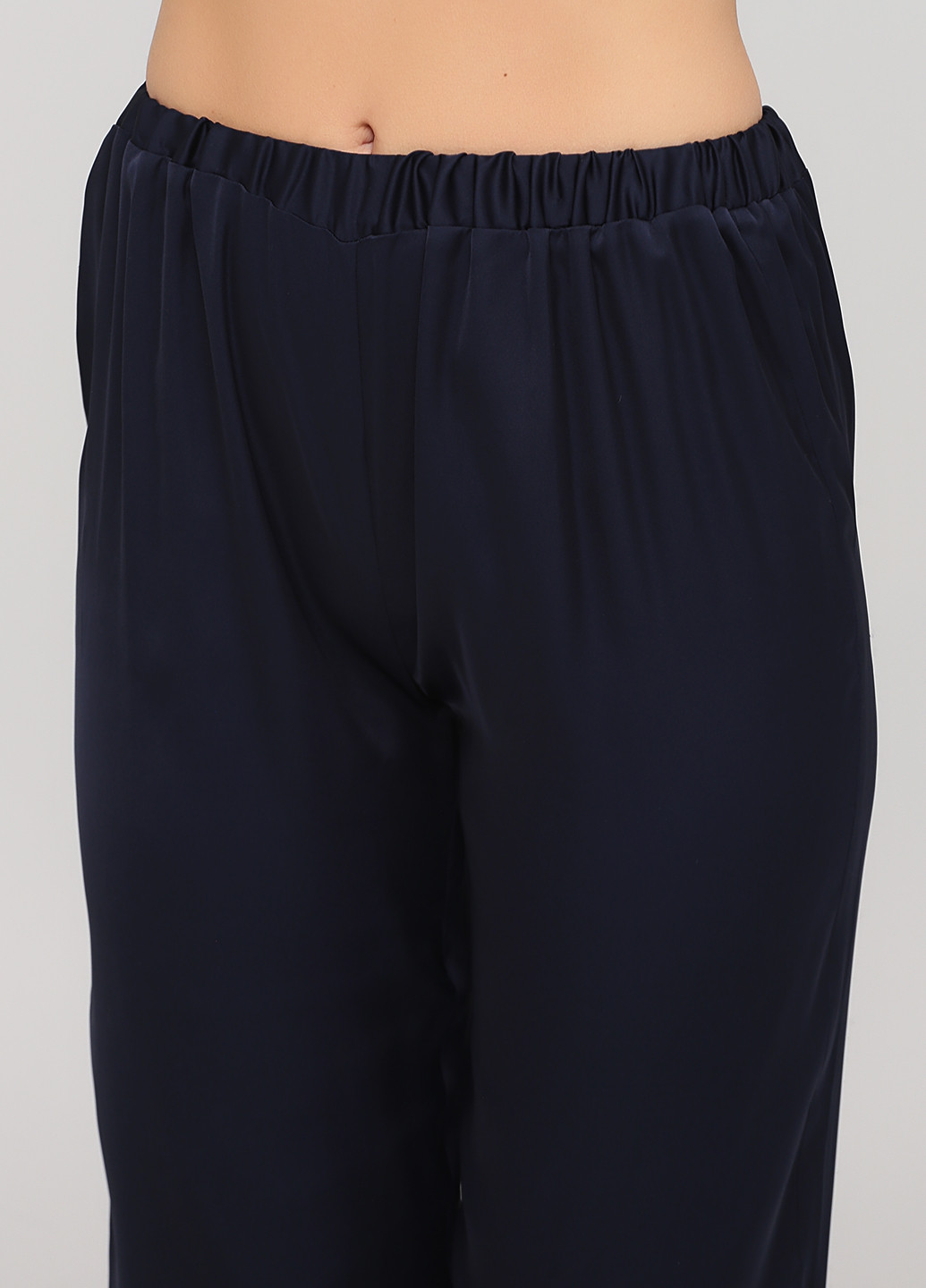Темно-синя всесезон піжама (топ, штани) топ + брюки Aniele
