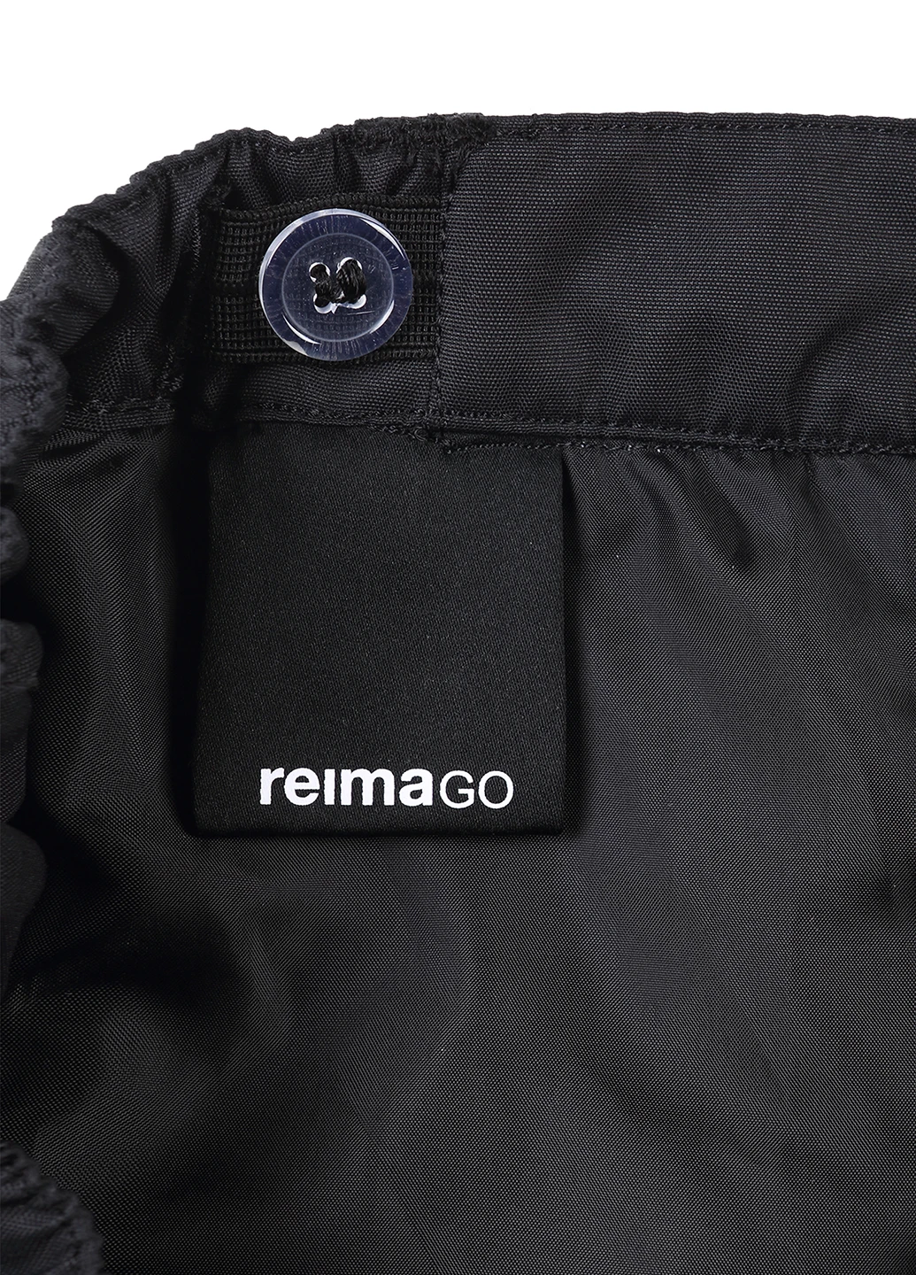 Черные кэжуал демисезонные брюки прямые Reima