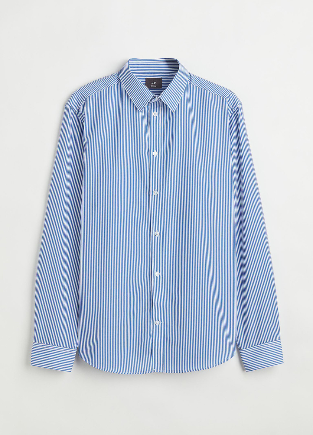 Цветная кэжуал, классическая рубашка в полоску H&M