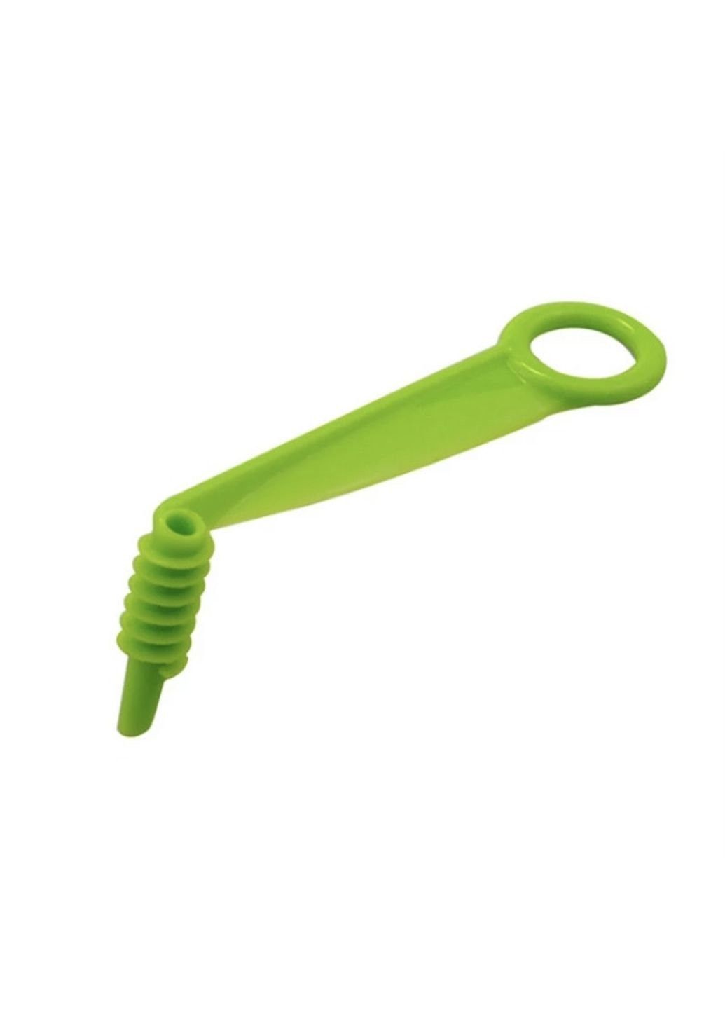 Нож для огурцов пластиковый 5133 11 см зеленый No Brand (253631807)