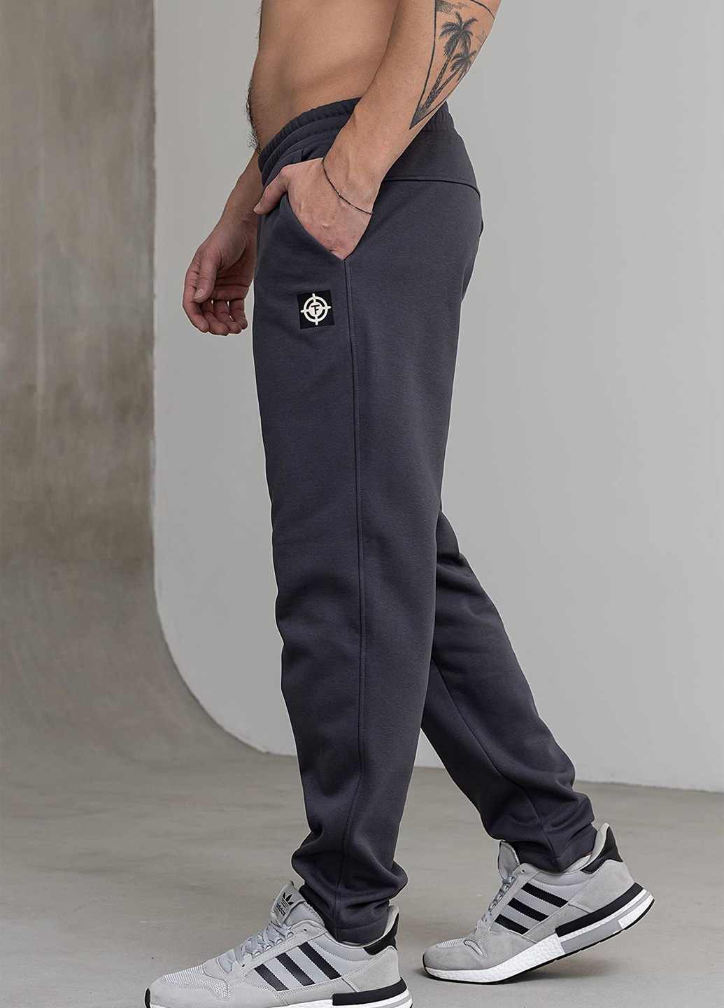 Теплі чоловічі прямі штани TOTALFIT (303023588)