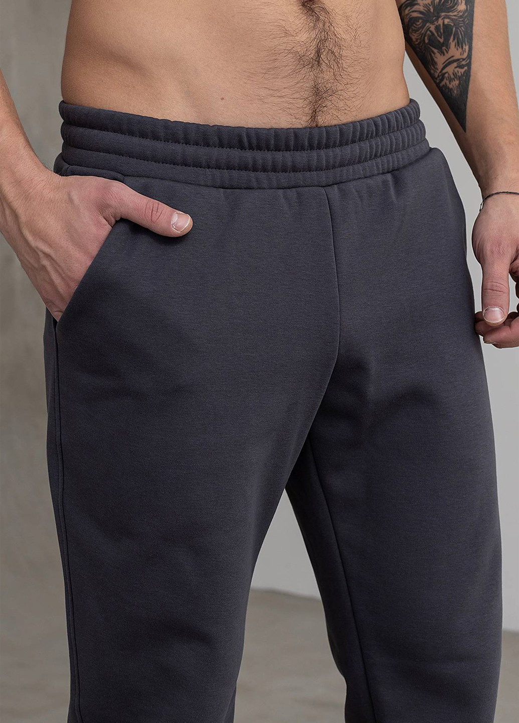 Теплі чоловічі прямі штани TOTALFIT (303023588)