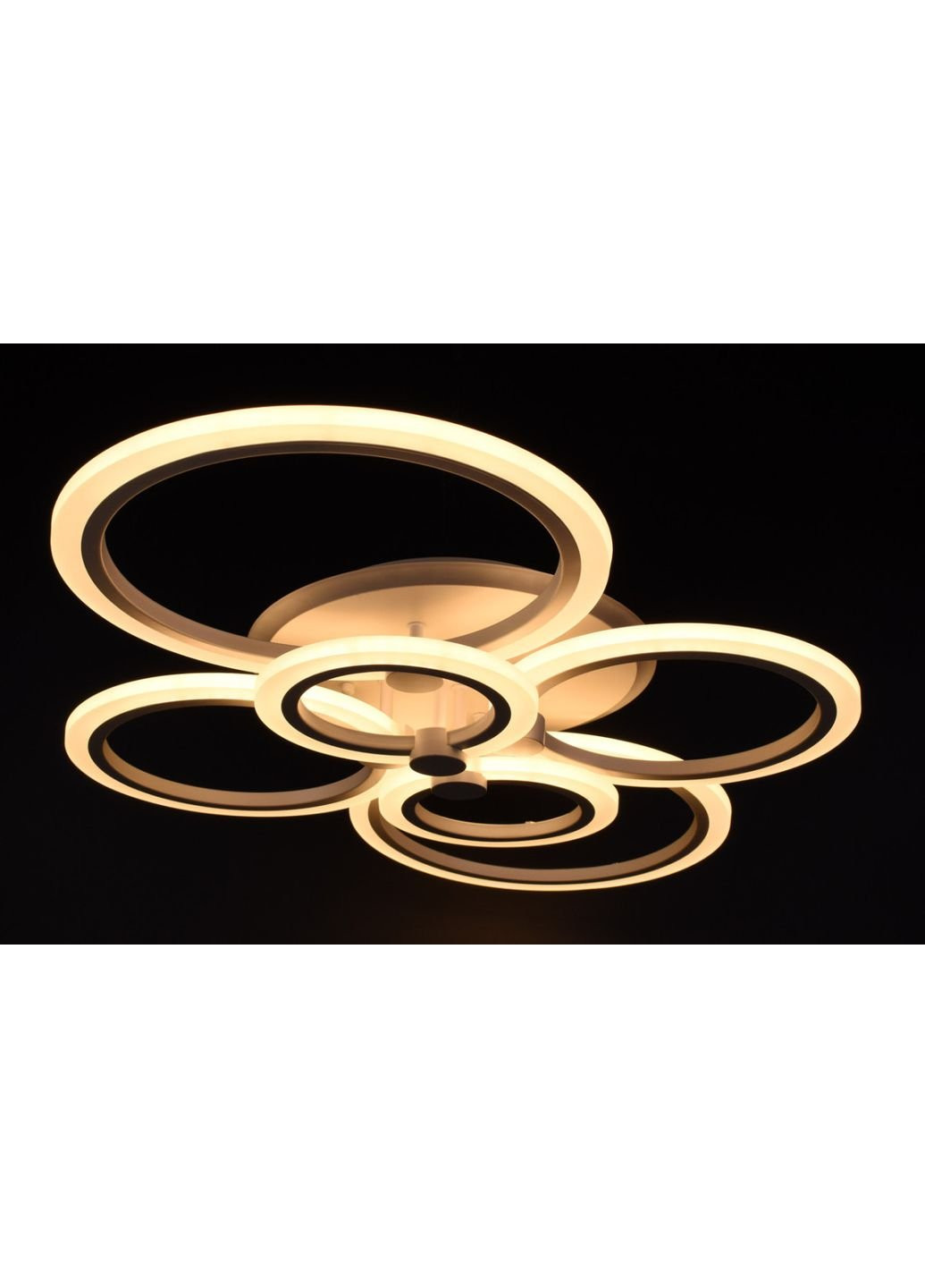 Люстра стельова LED з пультом A2374/6-RGB-wh Білий 11х57х77 див. Sunnysky (253527841)