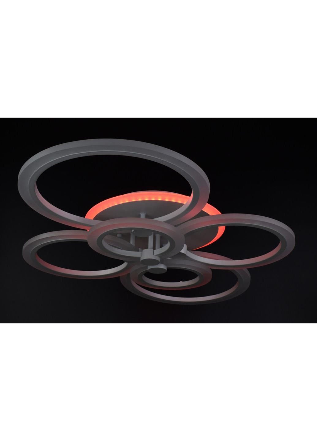 Люстра стельова LED з пультом A2374/6-RGB-wh Білий 11х57х77 див. Sunnysky (253527841)