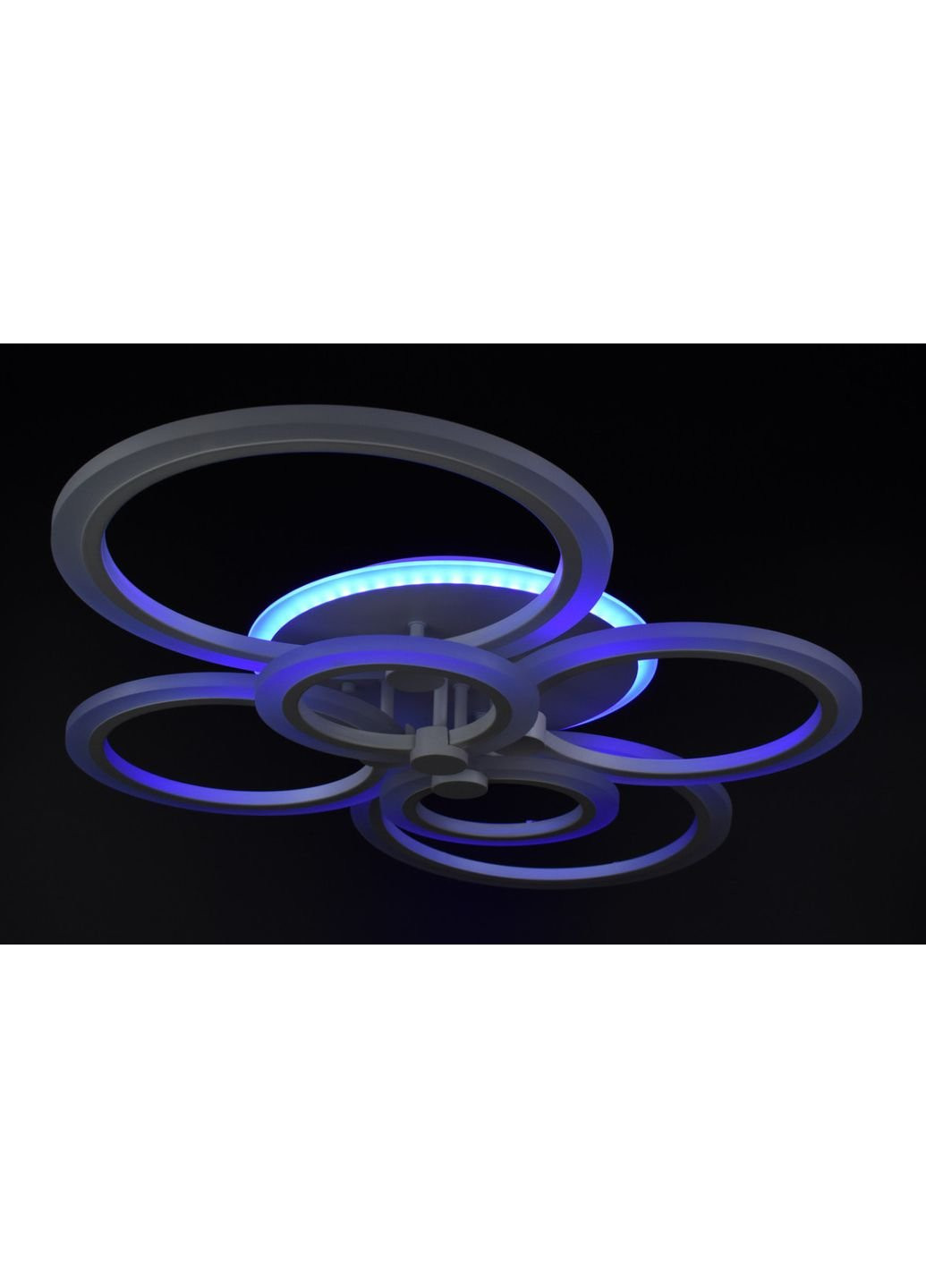 Люстра стельова LED з пультом A2374/6-RGB-wh Білий 11х57х77 див. Sunnysky (253527841)