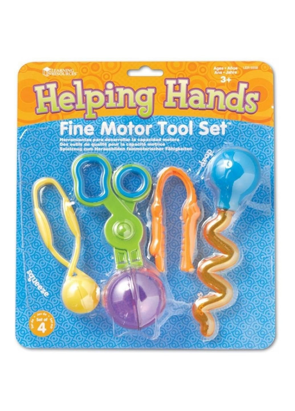 Іграшка для розвитку Маленькі ручки Веселі інструменти (LER5558) Learning Resources (254076851)