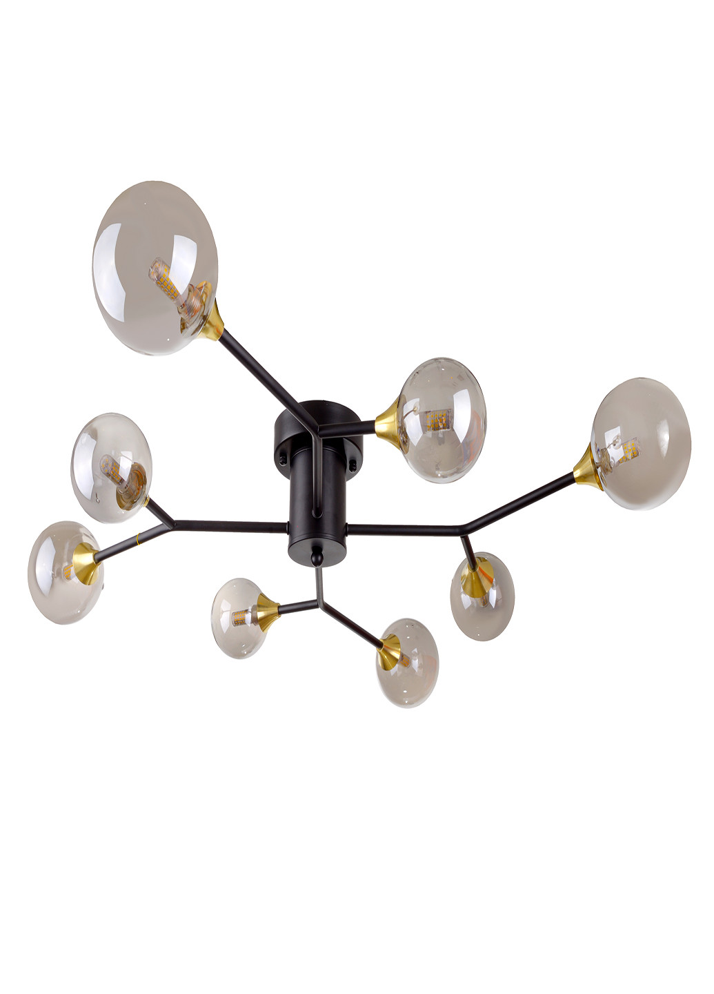 Стельова люстра BR-01 635C/8 G9 BK/GY Brille (251891746)