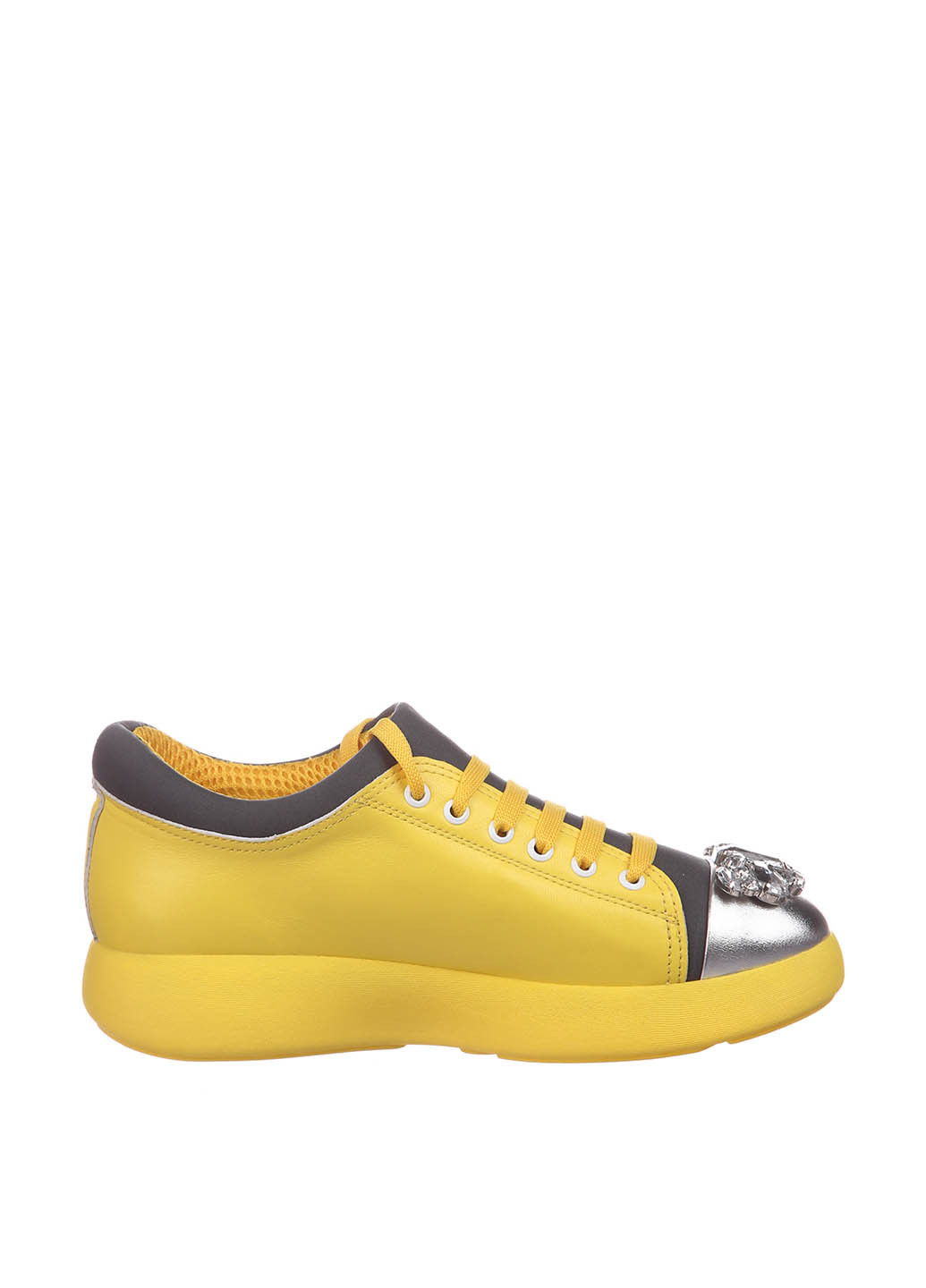 Желтые демисезонные кроссовки Kluchini