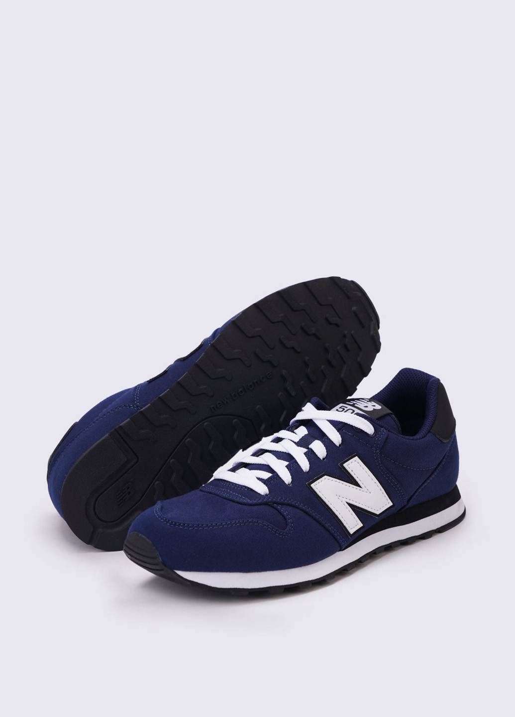 Синие всесезонные кроссовки New Balance 500